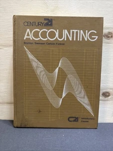 Vintage 1972 Textbook Accounting Century 21 First Edition First Year Course - Picture 1 of 3