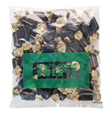 Sugar Free LIQUORICE TOFFEES by South Coast Sweets® - Suitable for diabetics - Image 1 of 4