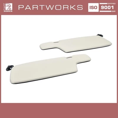 Sun Visors for Porsche 911 F/G SC Coupe Black Cream L+R - Image 1 of 4