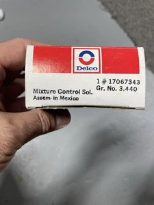 17067343 GM Mixture Control Solenoid. - Picture 1 of 5