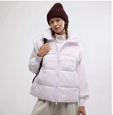 FP Movement In A Bubble Puffer Vest NWT size Large Rose Quartz Oversized - Image 1 of 4