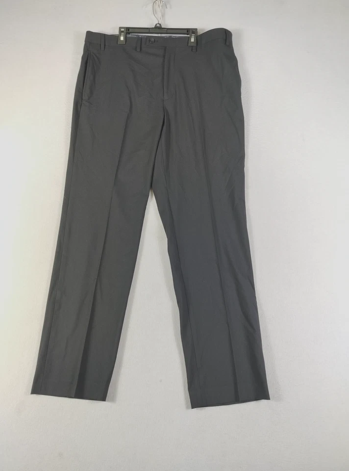 Pantalones Lauren Ralph Lauren Para Hombre 38 Negro Vestido Pantalones Elastizados Carrera Corpcore Foto 1 de 4
