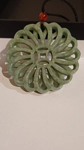 Jade Circle Of Heaven Halskette. - Bild 1 von 6