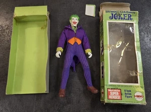 VINTAGE DC MEGO JOKER BATMAN 8IN FIGURE DOLL WITH BOX WGSH 1351 - Picture 1 of 17