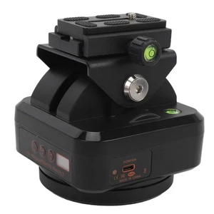 Motorized Rotating Panoramic Head Remote Control Pan Tilt Head Type C Charging - Picture 1 of 12