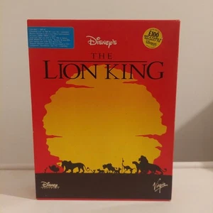 DER KÖNIG DER LÖWEN IBM PC Diskette 3,5" Big Box Computerspiel Virgin VINTAGE 1994 - Bild 1 von 19