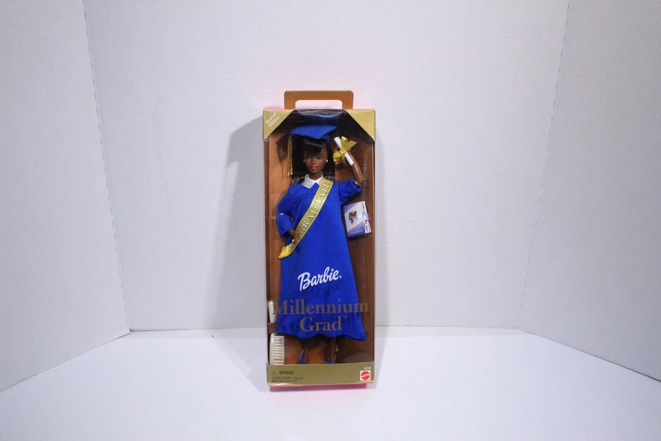 Barbie Millennium Grad 2000 African American Doll Spec Edition Mattel 25749