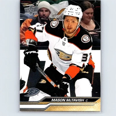 2023-24 Upper Deck Series 1 - Mason McTavish #2 - Anaheim Ducks - Image 1 of 2