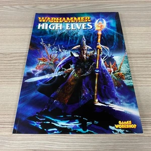 HIGH ELVES WARHAMMER ARMIES SUPPLEMENT SOFTBACK ARMY BOOK GAMES WORKSHOP 2001 - Picture 1 of 9