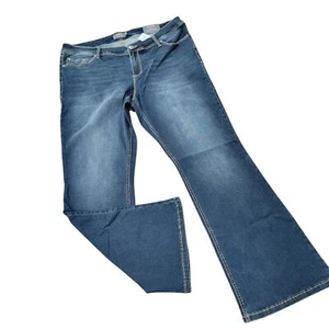 Neu mit Etikett Torrid Luxe schmaler Bootcut mittelhoher Bund Stretch Größe 22T - Bild 1 von 10