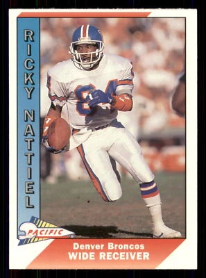 1991 Pacific Ricky Nattiel #124  Denver Broncos - Image 1 of 2
