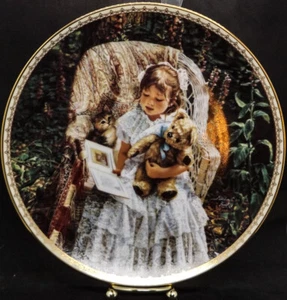 Plato de coleccionista, Teddy Bear Tales 1994 edición limitada. por Sandra Kuck, Reco, - Imagen 1 de 6