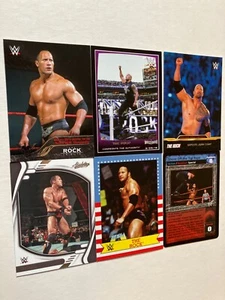K 6 The Rock topps wwe wwf wrestling cards see scan played for Miami hurricanes - Picture 1 of 1
