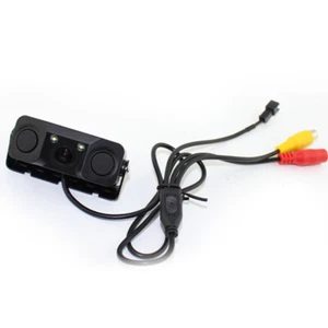 3in1 Wireless Car Reverse Rear View Camera Backup Radar Parking Sensor Camera B5 - Picture 1 of 9