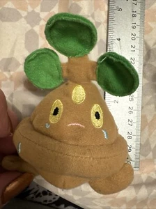2007 Jakks Pacific Pokémon Mini 4” Bonsly Plush (Care Tag Attached) - Picture 1 of 12