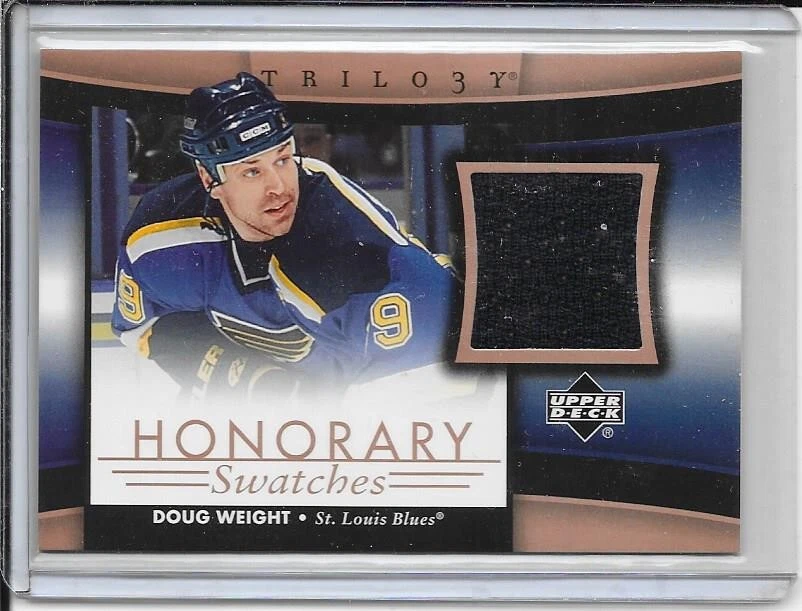2005-06 Trilogy Doug Weight Honorary Swatches Jersey # HS-DW - Image 1 of 2