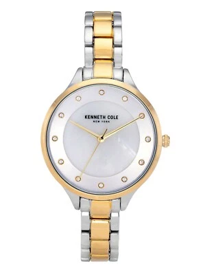 Reloj para mujer Kenneth Cole dos tonos esfera mop acero inoxidable - KC51058001 Foto 1 de 3