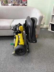 YELLOW Luggie Mobility Scooter ELITE DELUXE MODEL - SERVICED & TESTED ✅ #2035 - Picture 1 of 6