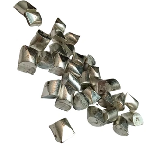 Zinngeschnittene Drahtstücke 99,9 % rein ~ 1 Pfund - Made in USA - Bild 1 von 3