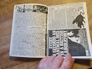 A SEXHAT DANCE Vintage Punk Fanzine Anarcho Politics Humour Malice WWIII ALF - Picture 1 of 7