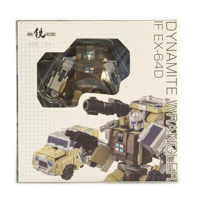 New 3rd Party Transform Robot toy IF EX-64D Outback Fallback Dynamite Wrangler - Image 1 of 4