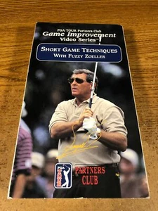 Short Game Techniques With Fuzzy Zoeller VHS VCR Video Tape Used PGA Golf - Picture 1 of 5