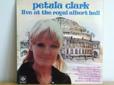PETULA  CLARK   LP  LIVE AT THE ALBERT HALL - Image 1 of 4