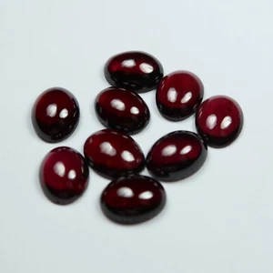 Almandine Garnet cabochons | Buy Almandine Garnet cabochons for jewellery making - Picture 1 of 4