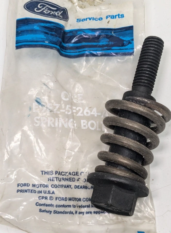 Nuevo de Lote Original Ford Tempo Escort Mercury Topacio Perno de Muelle de Escape E9FZ-5F264-A Foto 1 de 1