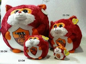 TY BEANIE BOOS BALLZ ROMA 38945 A.S. ROMA OFFICIAL MERCHANDISIG 33 CM - Picture 1 of 1