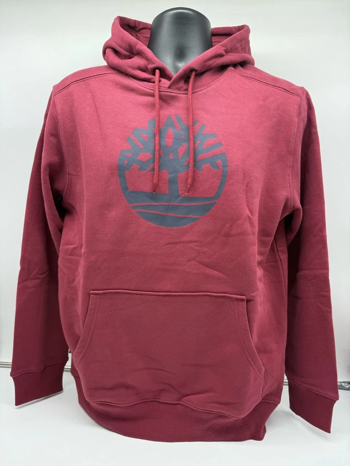 Timberland Unisex Tree Logo Fleece Hoodie/Sweaters — Pullover – 2220 - Image 1 of 4