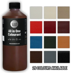 ALL IN ONE Leather Colourant Paint Dye to Replace lost Colour in your Leather - Picture 1 of 32