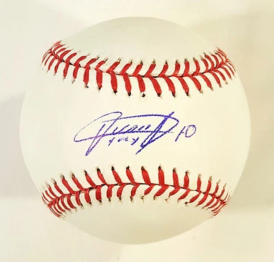 Yulieski Gurriel Autographed OML Baseball #1 Cuba Astros w/ Onyx Authentic COA - Image 1 of 3