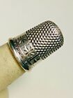 Vintage Sterling Thimble (NO MARK )  ID. Number 209