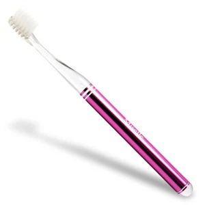 Luxus Zahnbürste Crystal Clean Pink Miselle Made in Japan - Bild 1 von 6