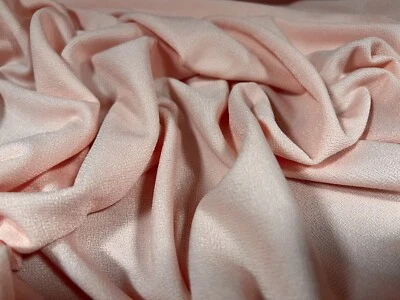THE FABRIC MERCHANT Valentino Stretch Jersey Fabric, Per Metre - Like Scuba Crepe - Light Pink
