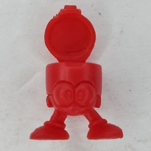 Mega Man Rockman 1" Eddie Red Rubber Keshi Figure Bandai - Picture 1 of 3