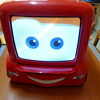 Disney Cars TV Vintage  Funzionante -( LEGGERE LA DESCRIZIONE) CONTINUA .... - Immagine 1 di 4