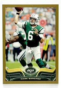 2013 Topps Gold #411 Mark Sanchez /2013 New York Jets - Picture 1 of 2