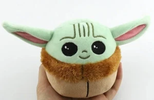 Star Wars The Mandalorian Baby Yoda Grogu Collectable Plush Toy Pillow 5-inch - Picture 1 of 4