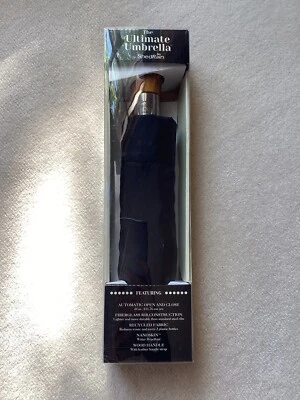 The Ultimate Umbrella de ShedRain - 44 pulgadas negro con mango de madera, BN Foto 1 de 2