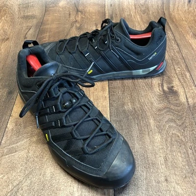 Adidas Hombres 11 Zapato de Senderismo Terrex Swift Solo Approach Zapatilla Negra GZO331 Foto 1 de 4