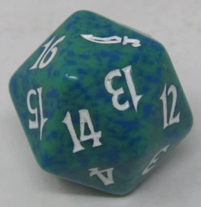 Magic the Gathering Mirrodin Green Spindown Dice - Picture 1 of 1