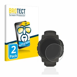 2x Screen Protector for Garmin Instinct 2 Solar Clear Protection Film - Zdjęcie 1 z 7