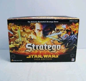 Stratego Star Wars Saga Edition Board Game 2005 100% COMPLETE Box Damage - Imagen 1 de 16