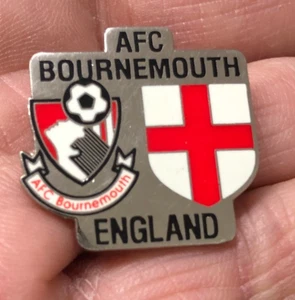 SELTEN A.F.C. BOURNEMOUTH ENGLAND EMAILLE ANSTECKNADEL ABZEICHEN - Bild 1 von 1
