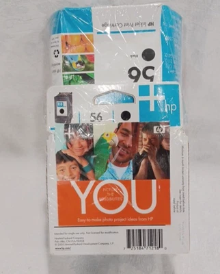 HP INKPRINT PRINT CARTRIDGES 4-PACK 56 BLACK EXPIRED AUG 2006 NOS - Image 1 of 4