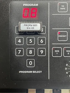 SCI Sequential Circuits Prophet 600 synthesizer last firmware EPROM SIX-08 - Picture 1 of 4