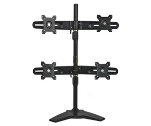 Planar Quad Monitor Stand - Up to 26.5lb - Up to 24" LCD Monitor - Picture 1 of 1