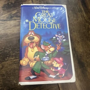 Disney The Great Mouse Detective Black Diamond (VHS, 1992) - Picture 1 of 6